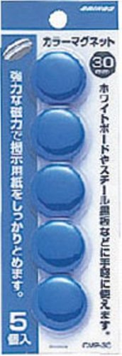 クリノス カラーマグネット・30φ・b・ り cmp-30-b 日本クリノス 4997962202237