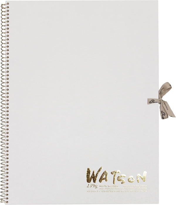 Muse Watercolor Paper White Watson Book F4 White Ruri HW-2404 F4 Muse 4943718207384