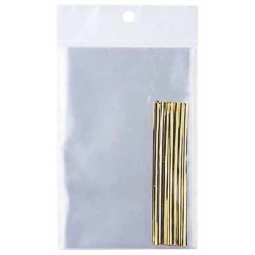 T-2257-S　包むファクトリー クリアBAG S 20枚入・タイ20本付き 包む 4512427225790（5セット）