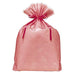 T-2275-LL　包むファクトリー シンテックス巾着BAG マチ付 ピンク LL 包む 4512427227565（5セット）