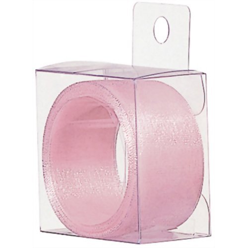 T-5958-P　包むファクトリー カットオーガンジー ピンク 24mm*3m巻(1巻入) 包む 4512427595862（5セット）