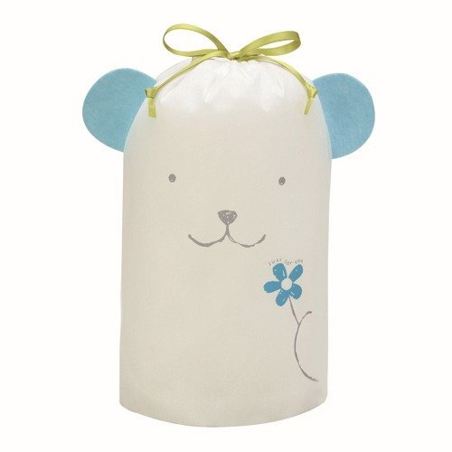 包む くまボーイ巾着 T-2704 包む 4512427270493（5セット）