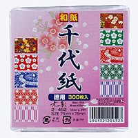 松田商店 和紙千代紙 2-451 100P 京の象 4941321204516（10セット）