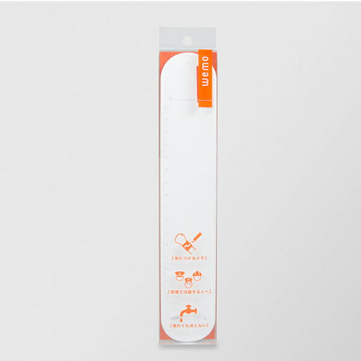 WEMO ウェアラブルメモ 消せるタイプ 白 コスモテック 4589881050046