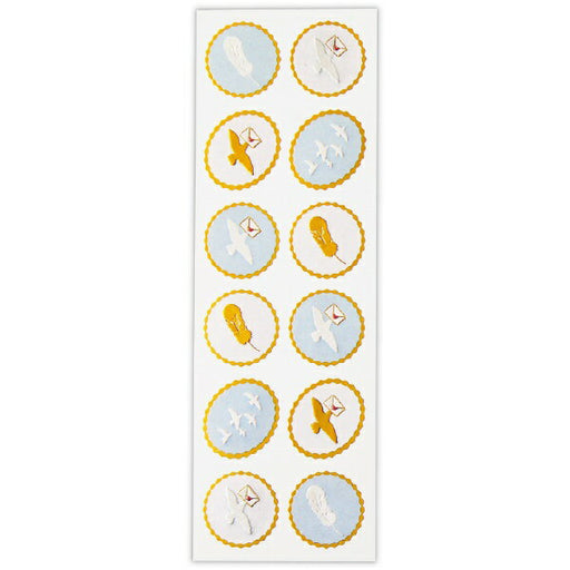 日本ホールマーク　シール鳥と青い空２ 818142 4961099818142（6セット）