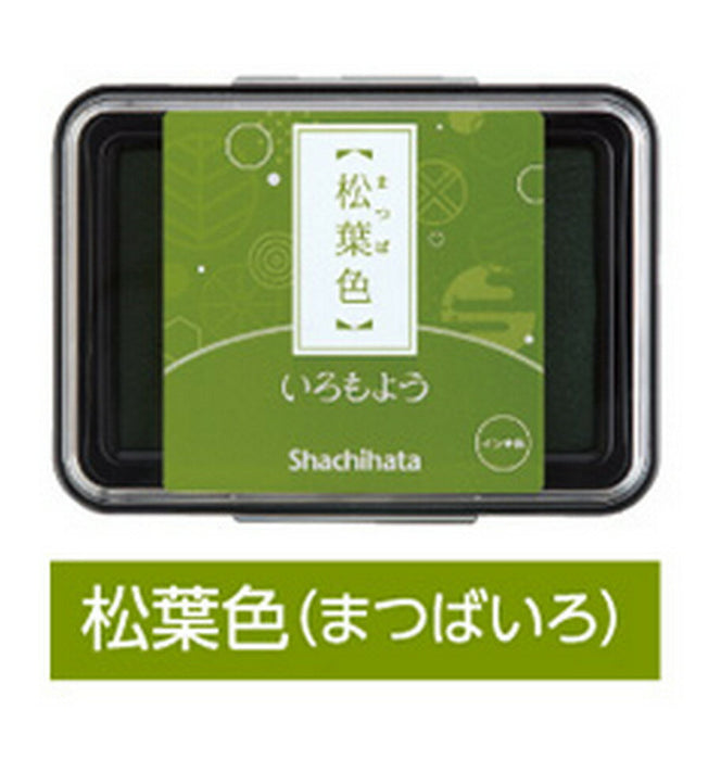 แท่นประทับตรา Shachihata Shachihata Shiachihata Iroomoyo Matsuba สี HAC-1-DYG Shaachihata 497405260474