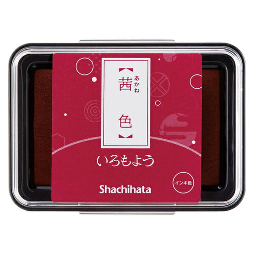 シャチハタ  スタンプパッド いろもよう 茜色(アカネイロ) HAC-1-DR /4974052660078