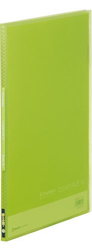 Кинг Джим Clear File Simple File (прозрачный) 10p A4 186tsph Yellow Green