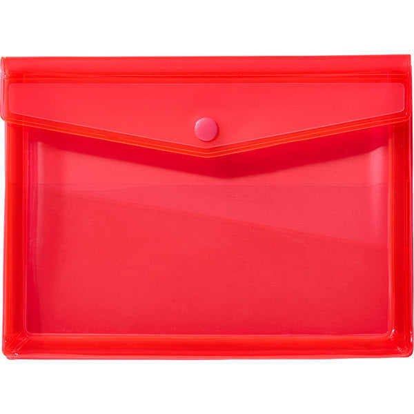 キングジム-king-jim-ch5360tアカ-cheers-チアーズ-バッグインバッグ-赤-a6サイズ-5セットTAGSTATIONERY タグステーショナリー オフィスジャパン OFFICEJAPAN 