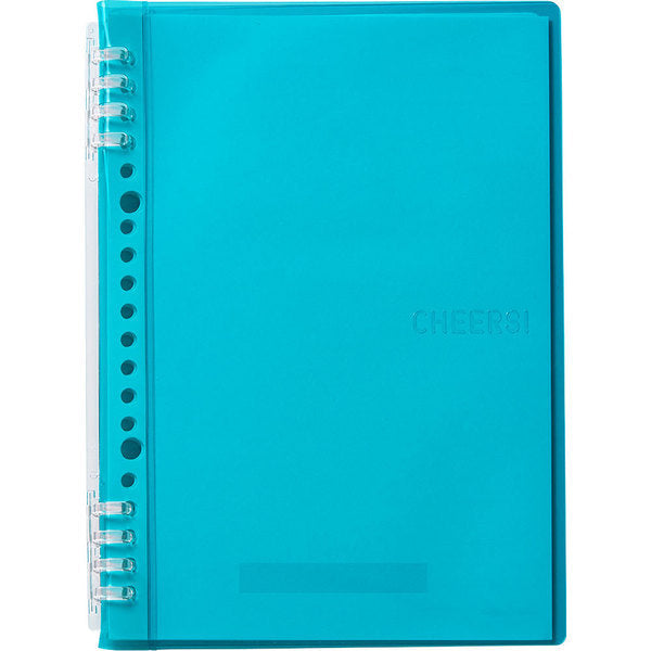 キングジム-king-jim-ch9854tミト-cheers-チアーズ-リングノート-緑-a5タテ型-5セットTAGSTATIONERY タグステーショナリー オフィスジャパン OFFICEJAPAN 