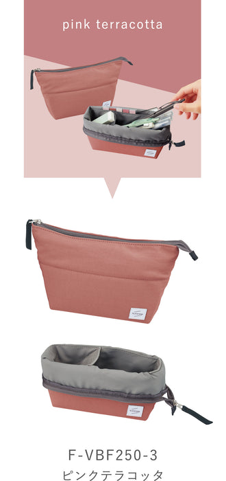 KOKUYO_กล่องดินสอ <N storage> ดินเผาสีชมพู F-VBF250-3 /4901480026923