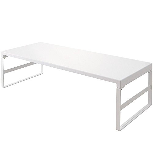 リヒトラブ 机上台 幅590mm ハイタイプ 白 A7333-0