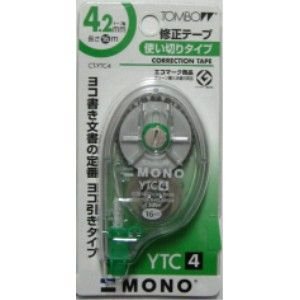 トンボ鉛筆 修正テープ MONO YTC4 CT-YTC4