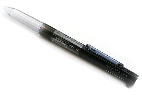 Держатель uni Style Fit 3 цвета с зажимом, черный карандаш Mitsubishi Pencil 4902778094334