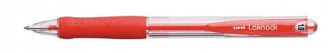uni ノック式楽ラクボールペン ラクノック 1.0 赤 三菱鉛筆 4902778717790