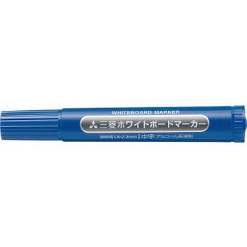 ホワイトボードマーカー (PWB-4M.33) 1本 インク色：青 三菱鉛筆 4902778974445
