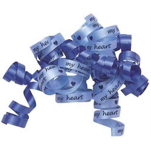 HT-50006　包むファクトリー カーリングリボン ブルー 包む 4512427500064（5セット）