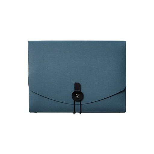 「ロッツ」フルオープンケース　A5サイズ　4884　ネイビー　キングジム