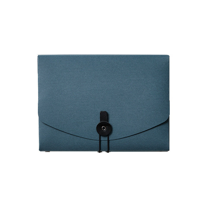 「ロッツ」フルオープンケース　A5サイズ　4884　ネイビー　キングジム