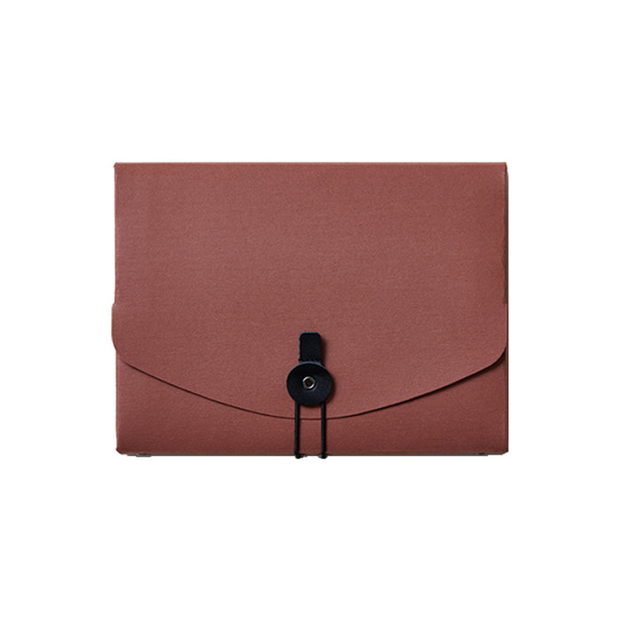 「ロッツ」フルオープンケース　A5サイズ　4884　赤　キングジム