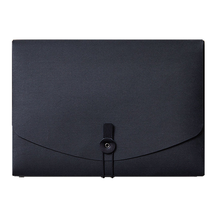 「ロッツ」フルオープンケース　A4サイズ　4886　黒　キングジム