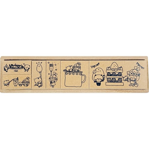 Sunbee CLBS-kayo2 [مجموعة طوابع التعاون Kaonoko الرجعية tokoro]