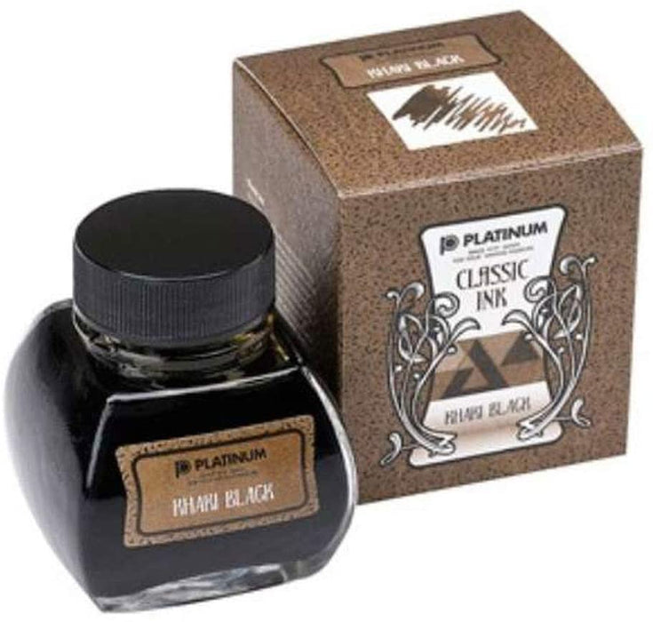  Platinum Vulpenfles Inkt Classic 61 Kaki Zwart INKK-2000-61 
