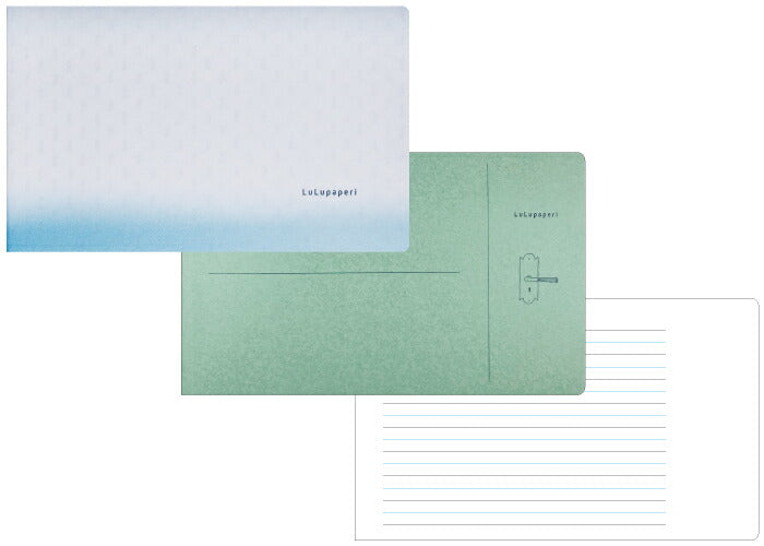 オキナ  LuLupaperi ルルパペリ ハーフノート 13inch  お仕事モード LU4005（5セット）