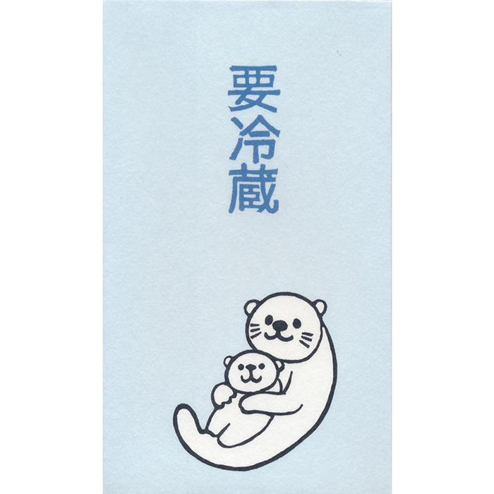 おもしろ ぽち 祝儀袋 ポチ ポチ袋 お盆玉 おこづかい 夏 オールシーズン もりのはんこやさん ポチ袋 要冷蔵 LAC 001-MHN-029（5セット）