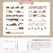 Roterende decoratiestempel kat NRD-13A2 Shachihata Shachihata