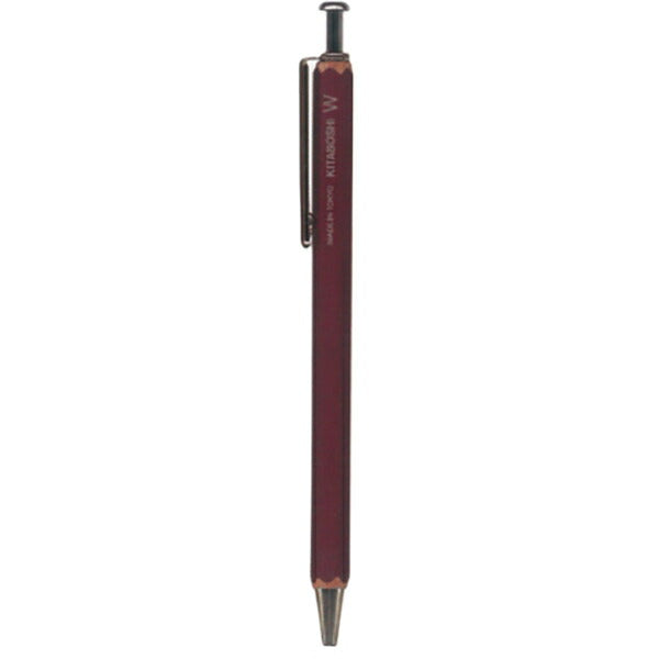 Hokusei Potlood KITA-BOSHI PENCIL W-600AZ [Potloodwinkel balpen W Azuki]