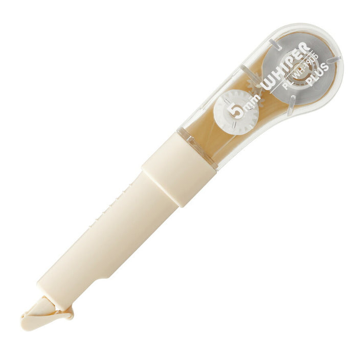 プラス_修正テープ5ｍｍ幅_ホワイパーPL_BUTTER CREAM（アイボリー） WH-1905-52-135 /4977564730420
