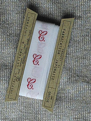 倉敷意匠 ｲﾆｼｬﾙﾃｰﾌﾟ C