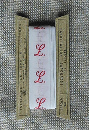 倉敷意匠 ｲﾆｼｬﾙﾃｰﾌﾟ L