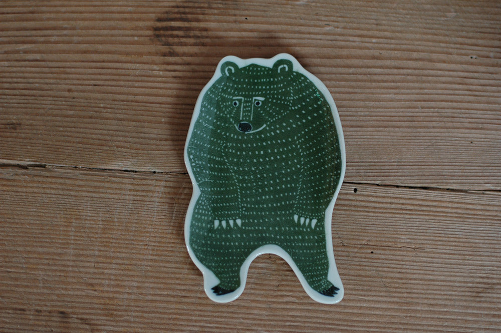 倉敷意匠 kata kata 印判手中皿 (ｸﾏ)