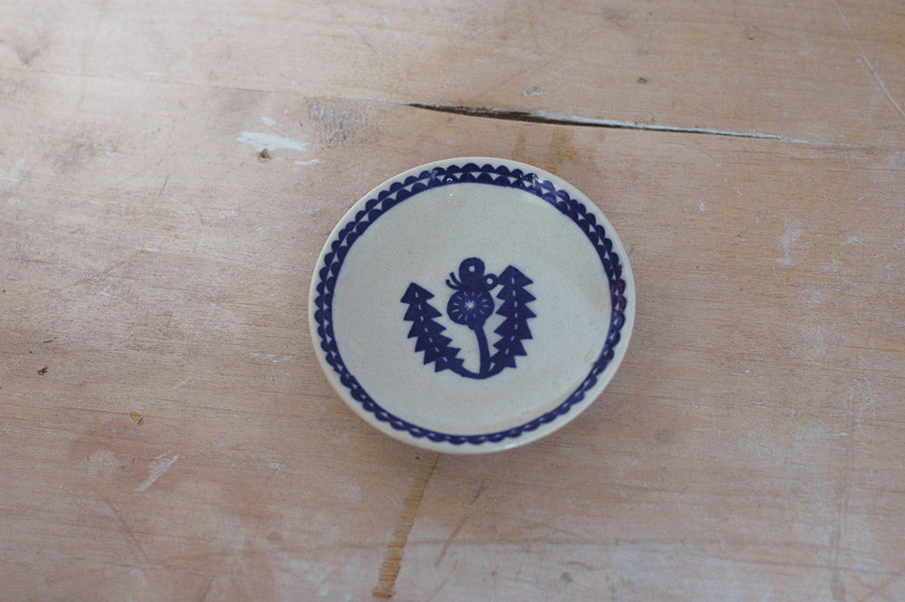 倉敷意匠 kata kata 印判手小皿(たんぽぽ)