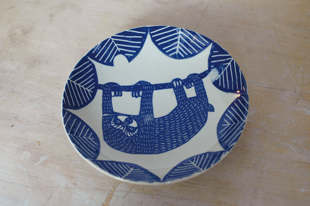 倉敷意匠 kata kata 印判手七寸皿(ぶらさがり)