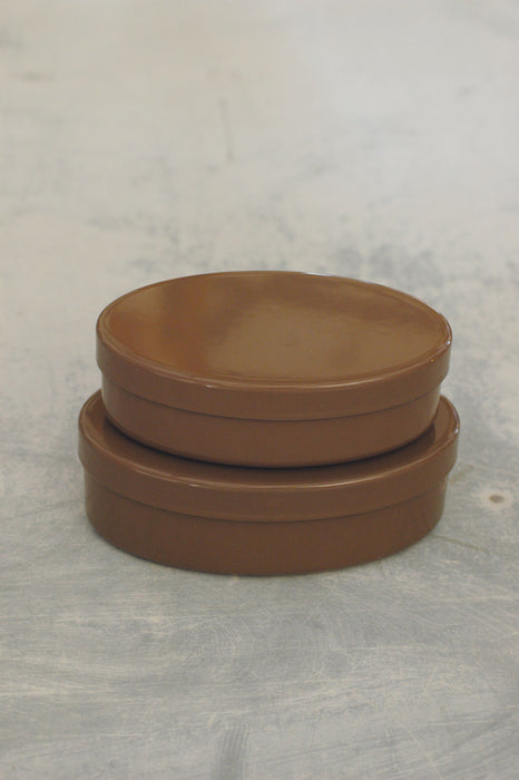 倉敷意匠 楕円のほうろうお弁当箱 M (灰鼠)