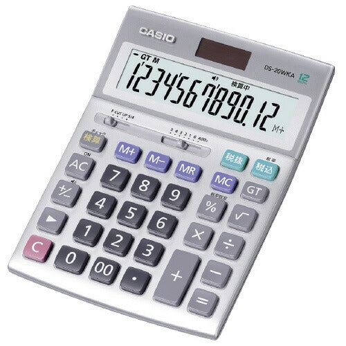 実務電卓検算DS-20WKA-Nデスクタイプ12桁 カシオ計算機 4549526613326