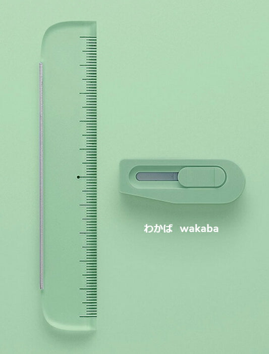 Team Demi Cutter + Ruler TD-001CR Wakaba PLUS Plus