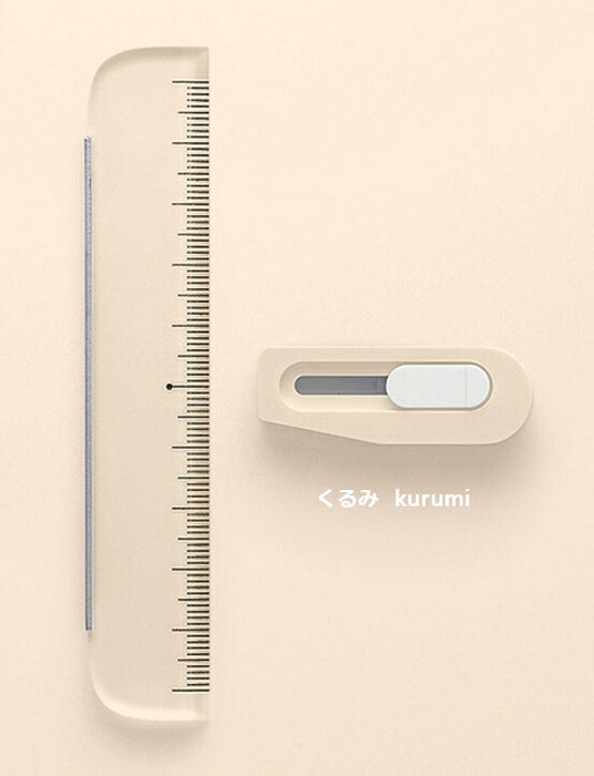 Team Demi Cutter + Ruler TD-001CR Walnut PLUS Plus