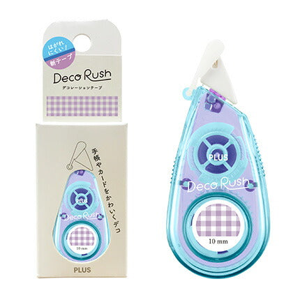 [Deco Rush Neues Muster] PLUS Plus Dekorationsband Deco Rush Gingham Check/Deco Rush 51-978