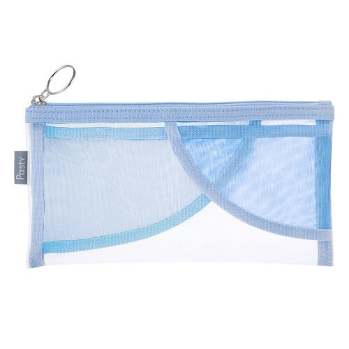 Pasty（パスティ）ペンケース フラットタイプ FL-200CA ブルー PLUS プラス