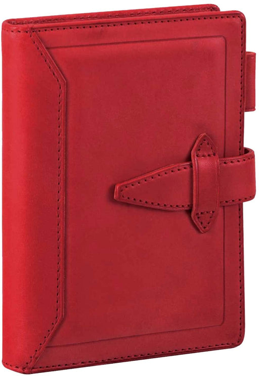 Ray Mei Fujii System Handbook Da Vinch Loroma Classic Pocket Red DP301 —  オフィスジャパン