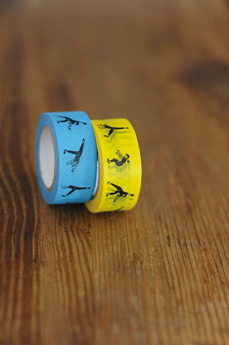 倉敷意匠 側転 マスキングテープ 2色セット