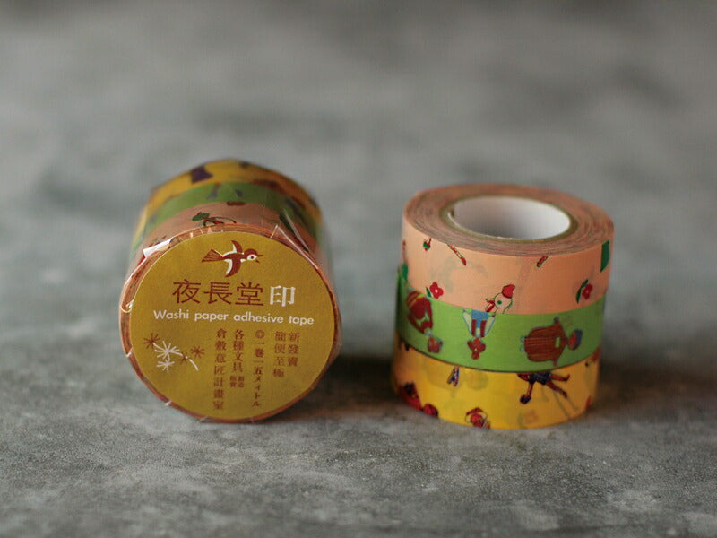 ゆうパケット発送-送料350円-可-倉敷意匠-おしゃれさん-マスキングテープ-3色セットTAGSTATIONERY タグステーショナリー オフィスジャパン OFFICEJAPAN 