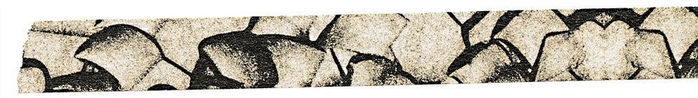 ゆうパケット発送-送料350円-可-倉敷意匠-マスキングテープ-ひっかき模様-15mm1巻パックチャコールグレーTAGSTATIONERY タグステーショナリー オフィスジャパン OFFICEJAPAN 