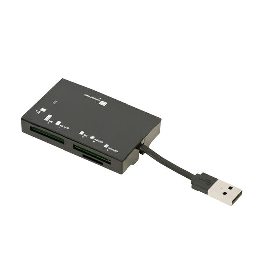 ＵＳＢ２．０マルチカードリーダーブラック　ナカバヤシ CRW-5M67BK