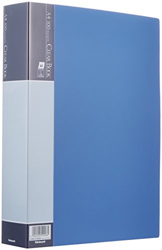 Nakabayashi Clear Book / Basic Color A4 Größe 100p / Blau CBE1036B