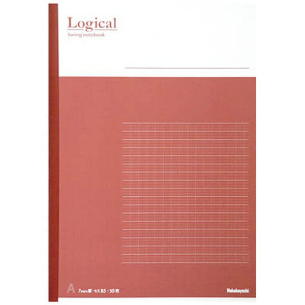 Notebook logico Nakabayashi Swing B5A 30 fogli rosa No-B501A-P